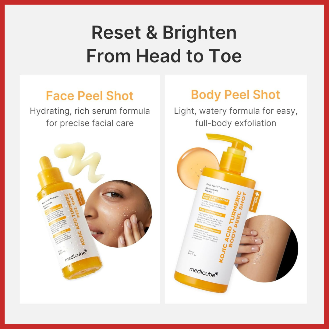 medicube Kojic Acid Turmeric Face Peel Shot 80ml
