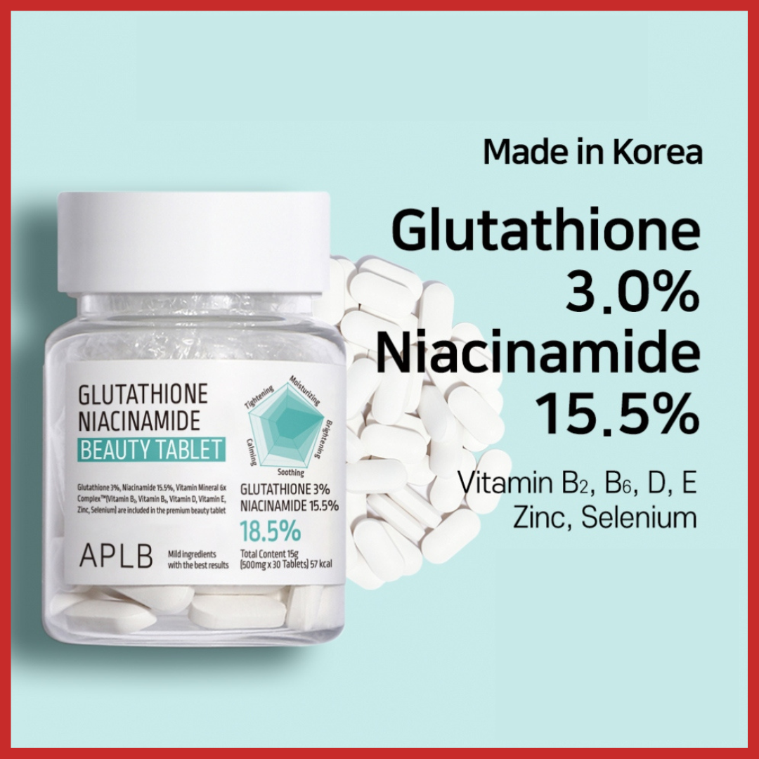 APLB Glutathione Niacinamide Beauty Tablet