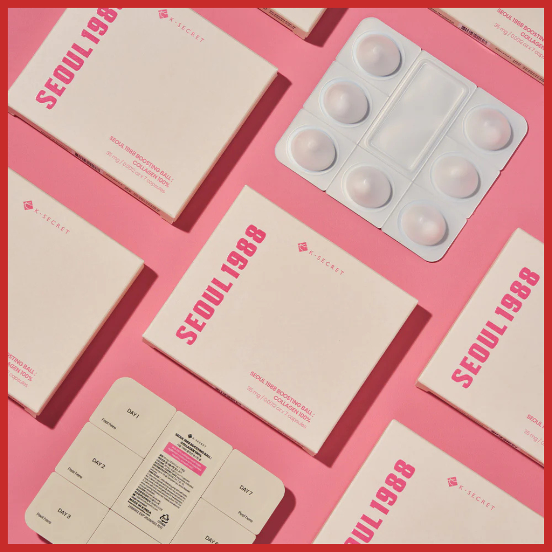 K-SECRET SEOUL 1988 Boosting Ball : Collagen 100%