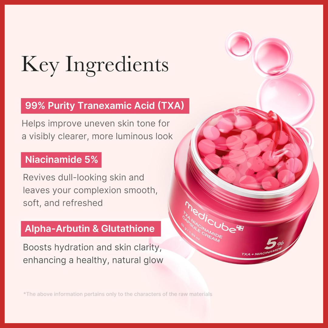 medicube TXA Niacinamide Capsule Cream 55g