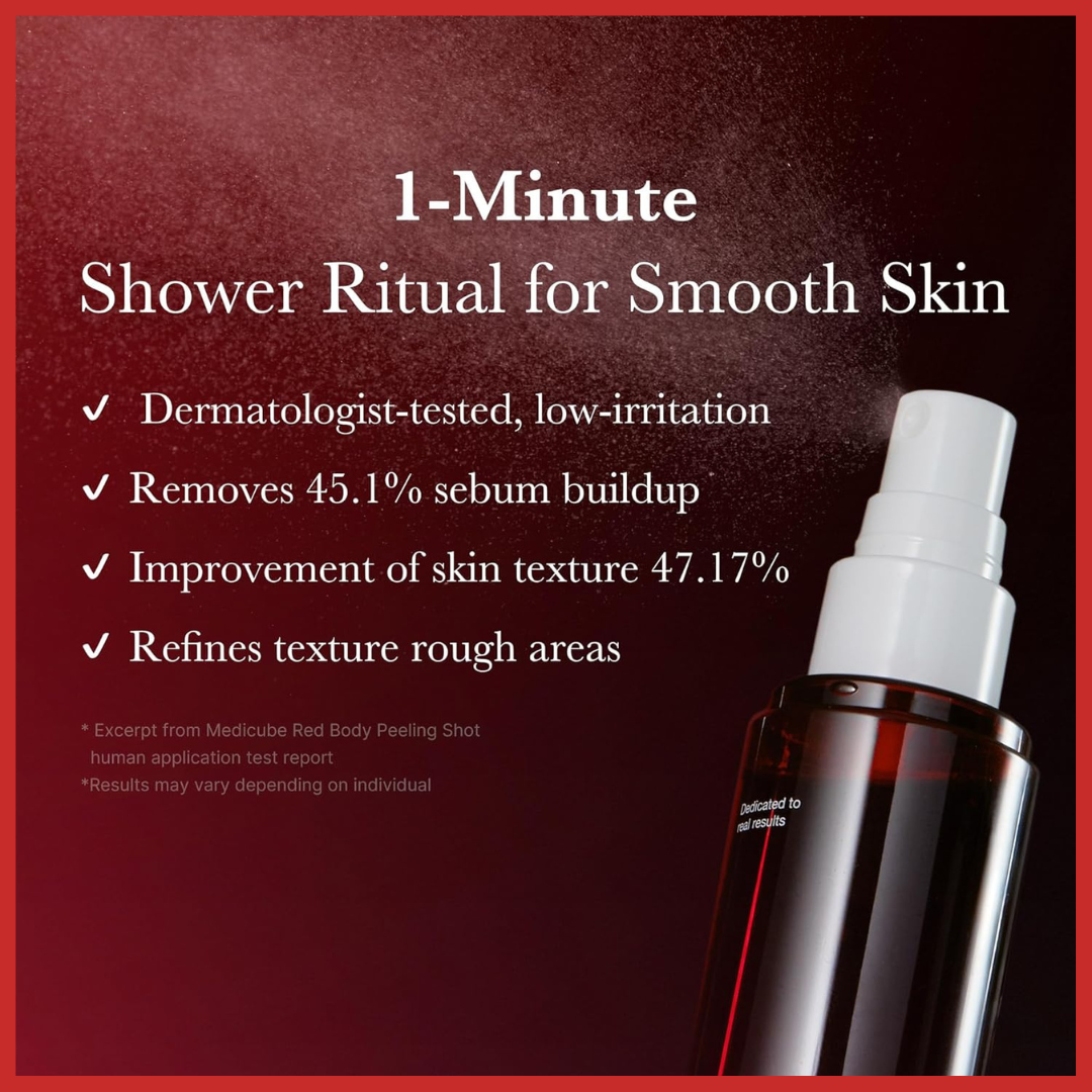 medicube Red Body Peeling Shot 110g
