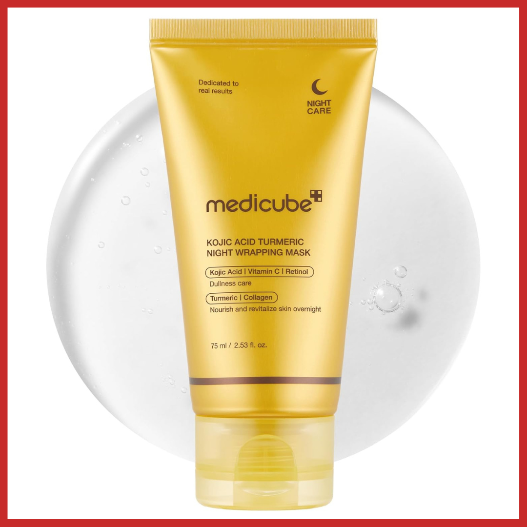 🎁 medicube Kojic Acid Turmeric Night Wrapping Mask 75ml (100% off)