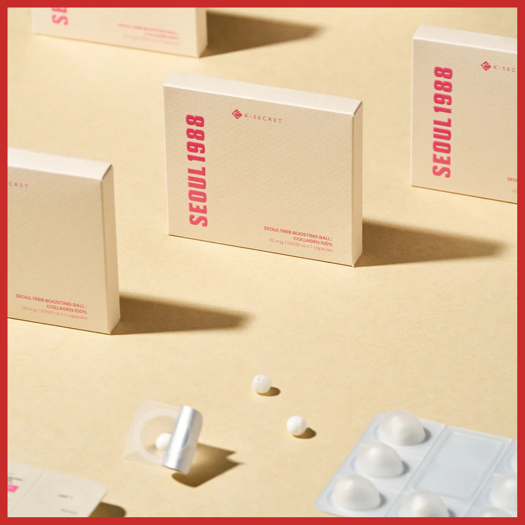 K-SECRET SEOUL 1988 Boosting Ball : Collagen 100%