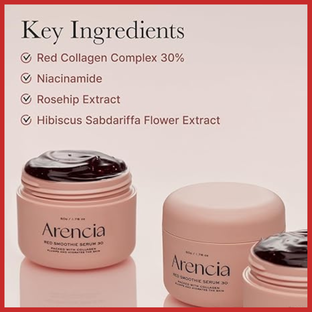 Arencia Fresh Red Smoothie Serum 30 50g