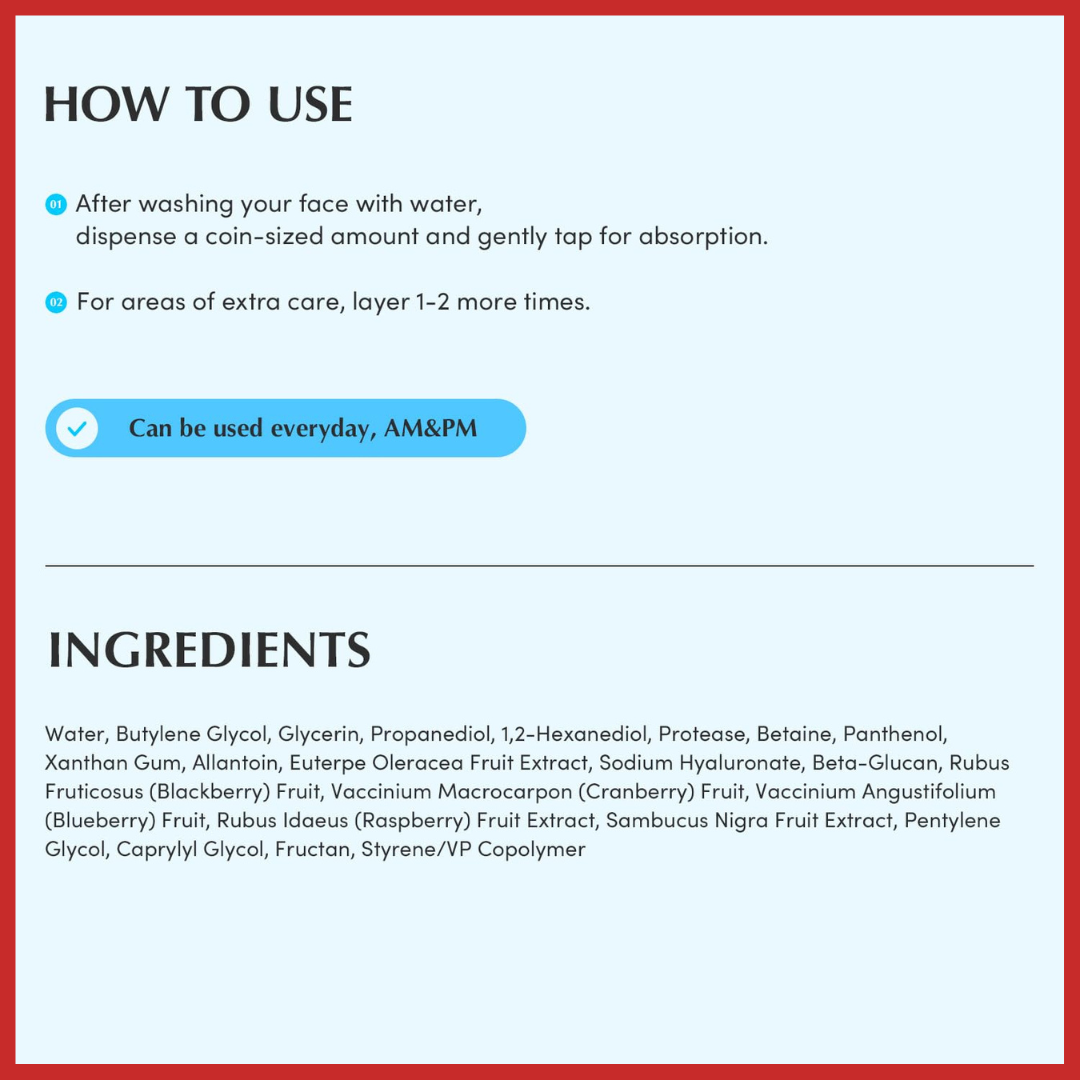 EQQUALBERRY Swimming Pool Toner 155ml