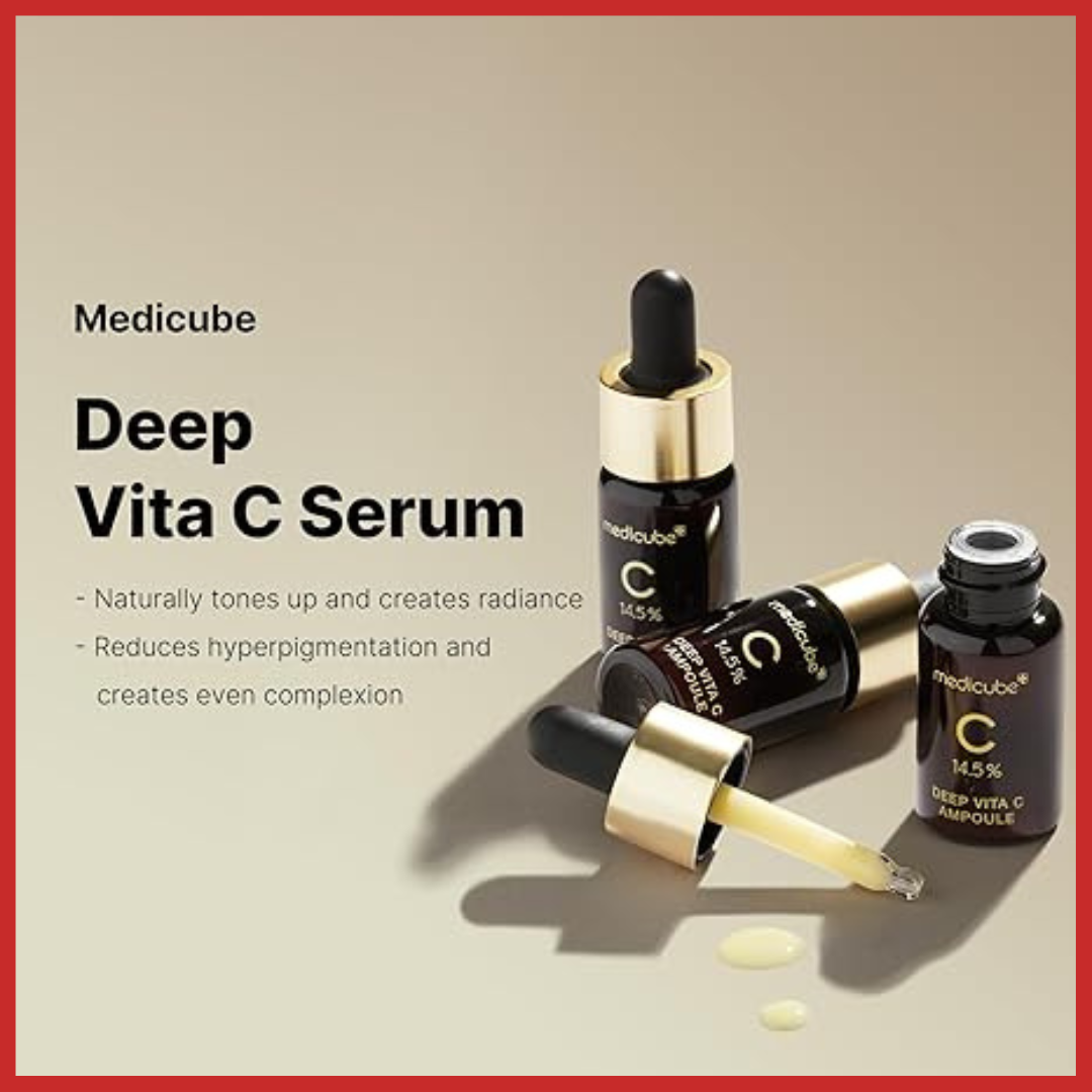 medicube Deep Vita C Ampoule 2.0 (10gx3 bottles)