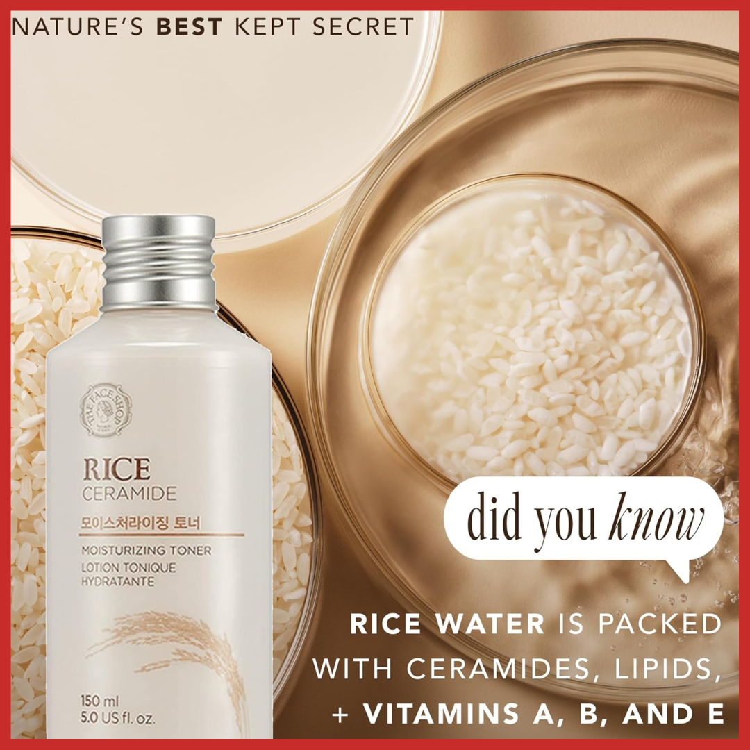 The Face Shop Rice & Ceramide Moisturizing Toner 150ml