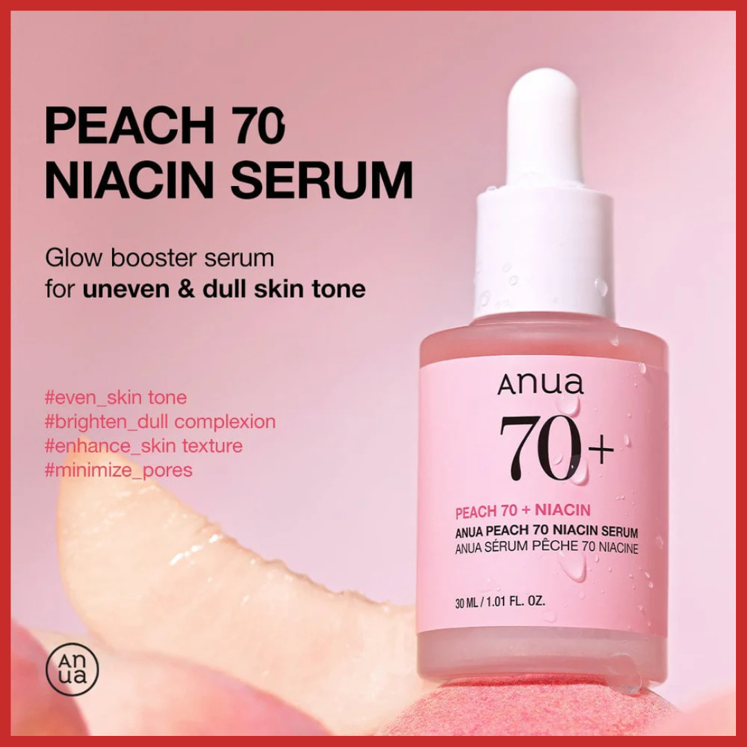 ANUA Peach 70% Niacinamide Serum 30ml