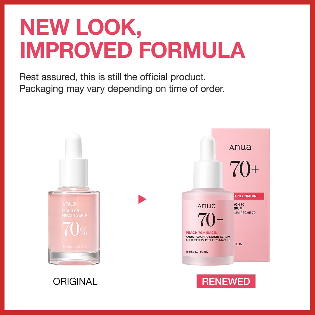 ANUA Peach 70% Niacinamide Serum 30ml
