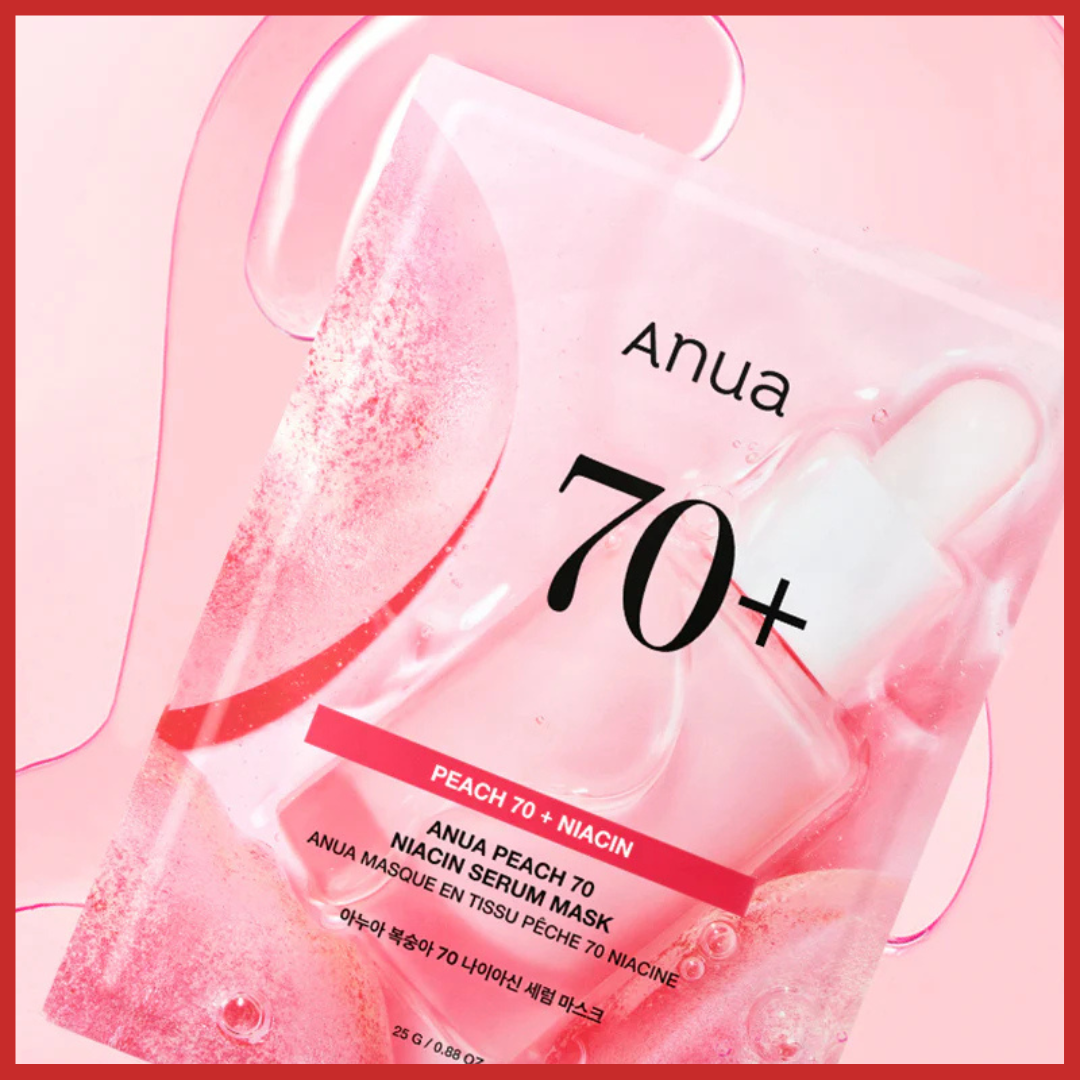ANUA Peach 70 Niacin Serum Sheet Mask 25ml