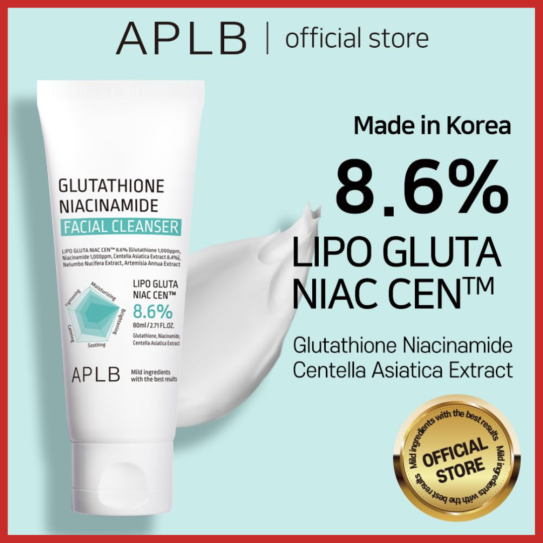 APLB Glutathione Niacinamide Facial Cleanser 80ml