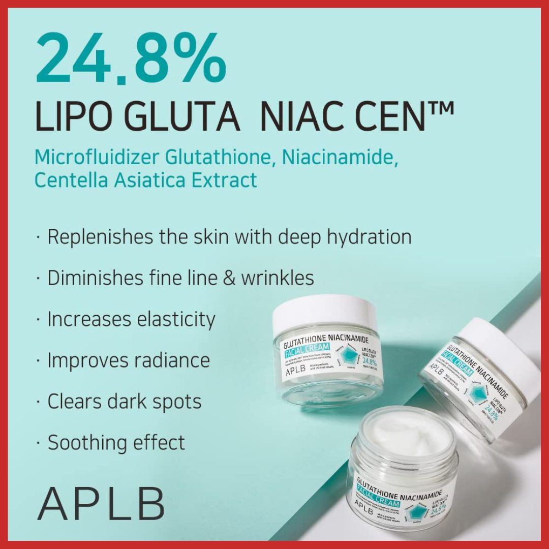 APLB Glutathione Niacinamide Facial Cream 55ml