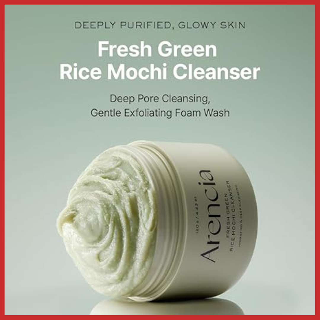 Arencia Fresh Green Rice Mochi Cleanser 120g