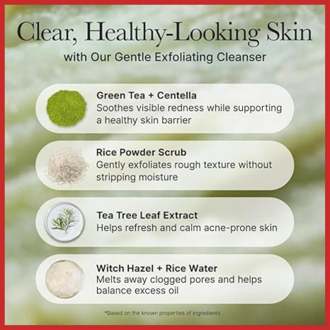Arencia Fresh Green Rice Mochi Cleanser 120g