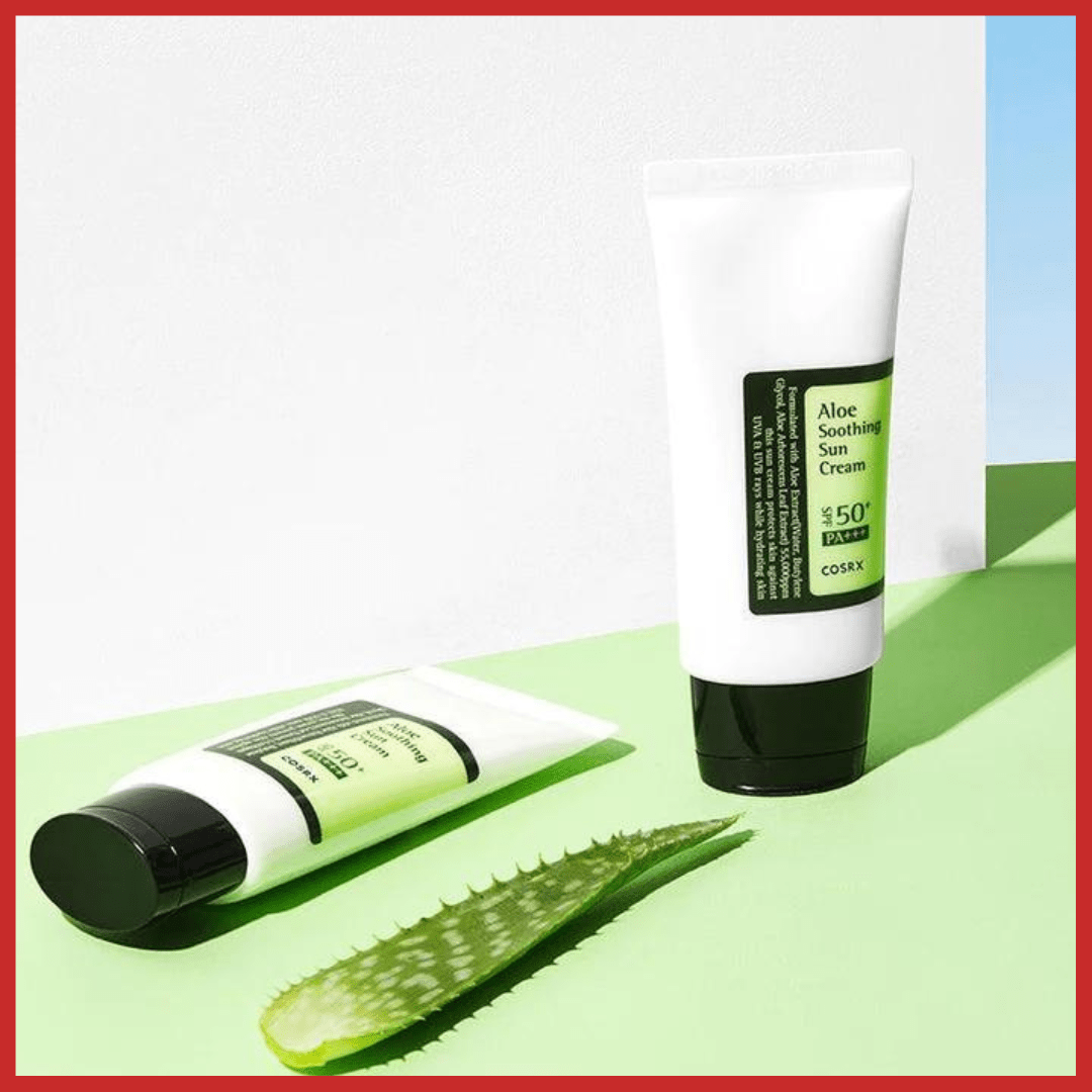 COSRX Aloe Soothing Sun Cream SPF50+ PA+++ 50ml (2X) Duo Pack