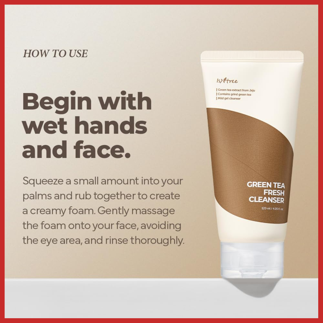 ISNTREE Green Tea Fresh Cleanser 120ml