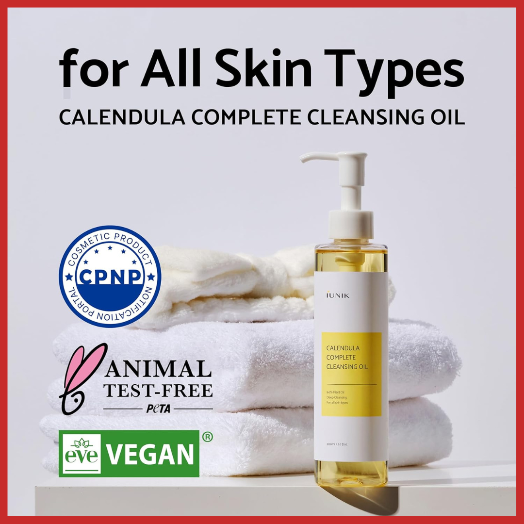 iUNIK Calendula Complete Cleansing Oil 200ml