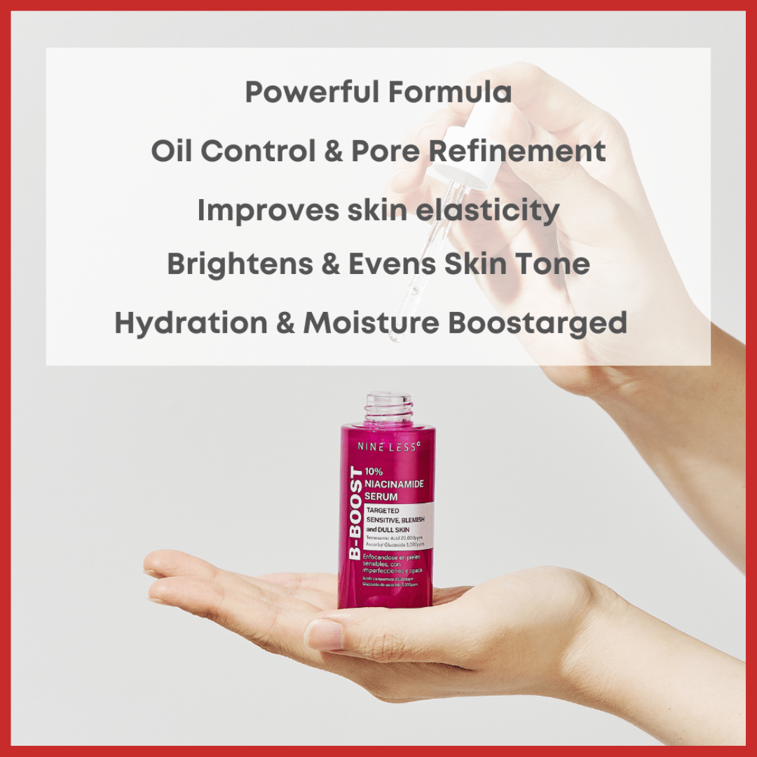 NINELESS B-Boost 10% Niacinamide Serum 30ml