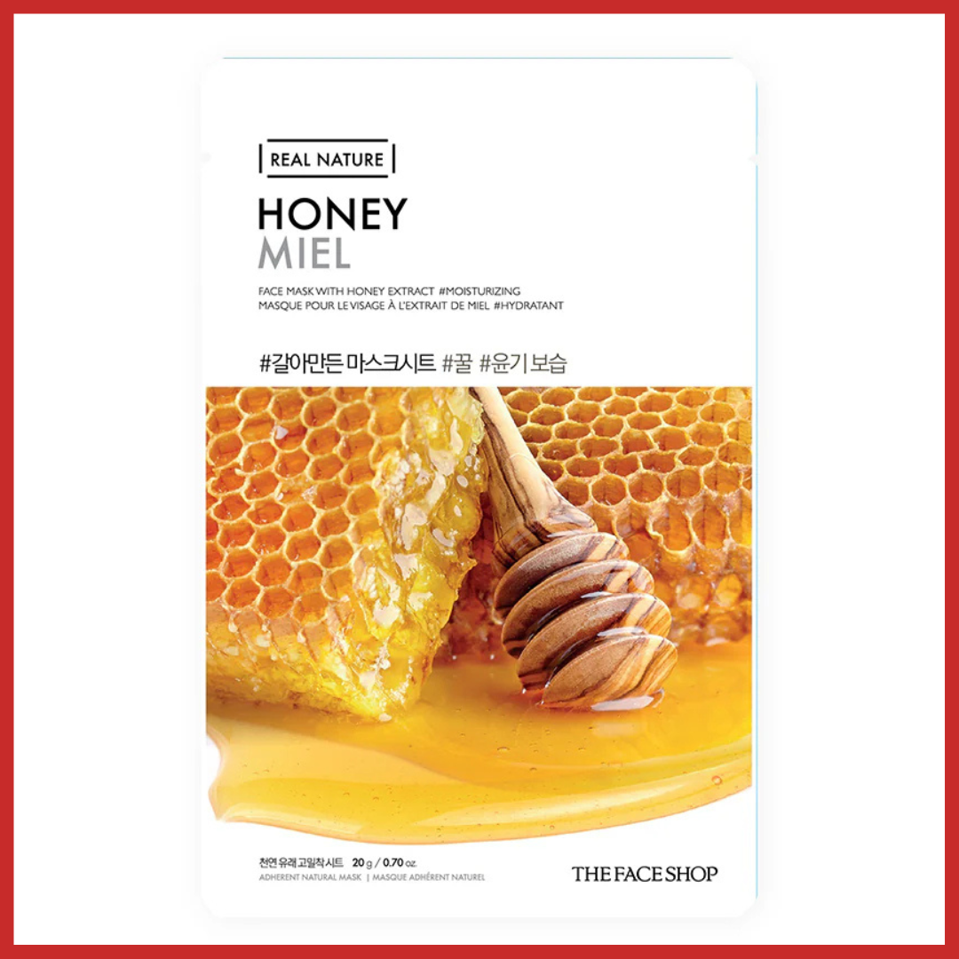 THE FACE SHOP Real Nature Honey Face Mask 20g