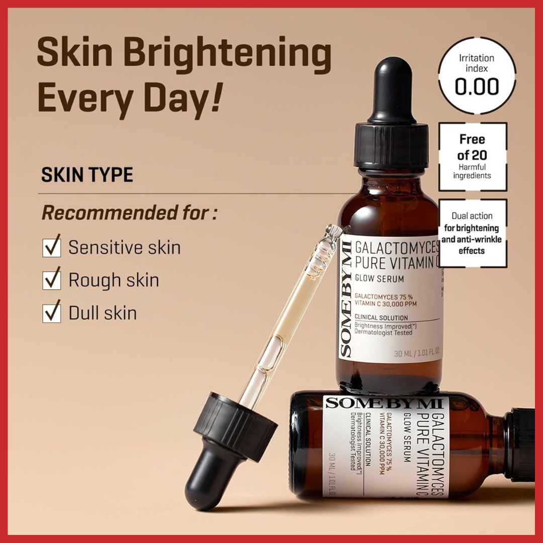 SOME BY MI Galactomyces Pure Vitamin C Glow Serum 30ml