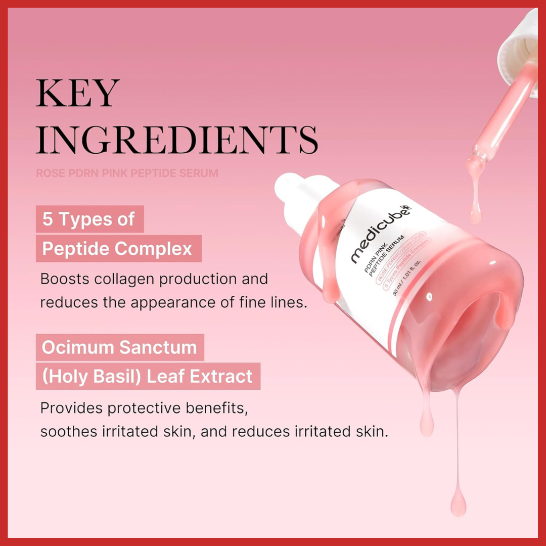 Medicube Collagen PDRN Pink Peptide Serum 30ml