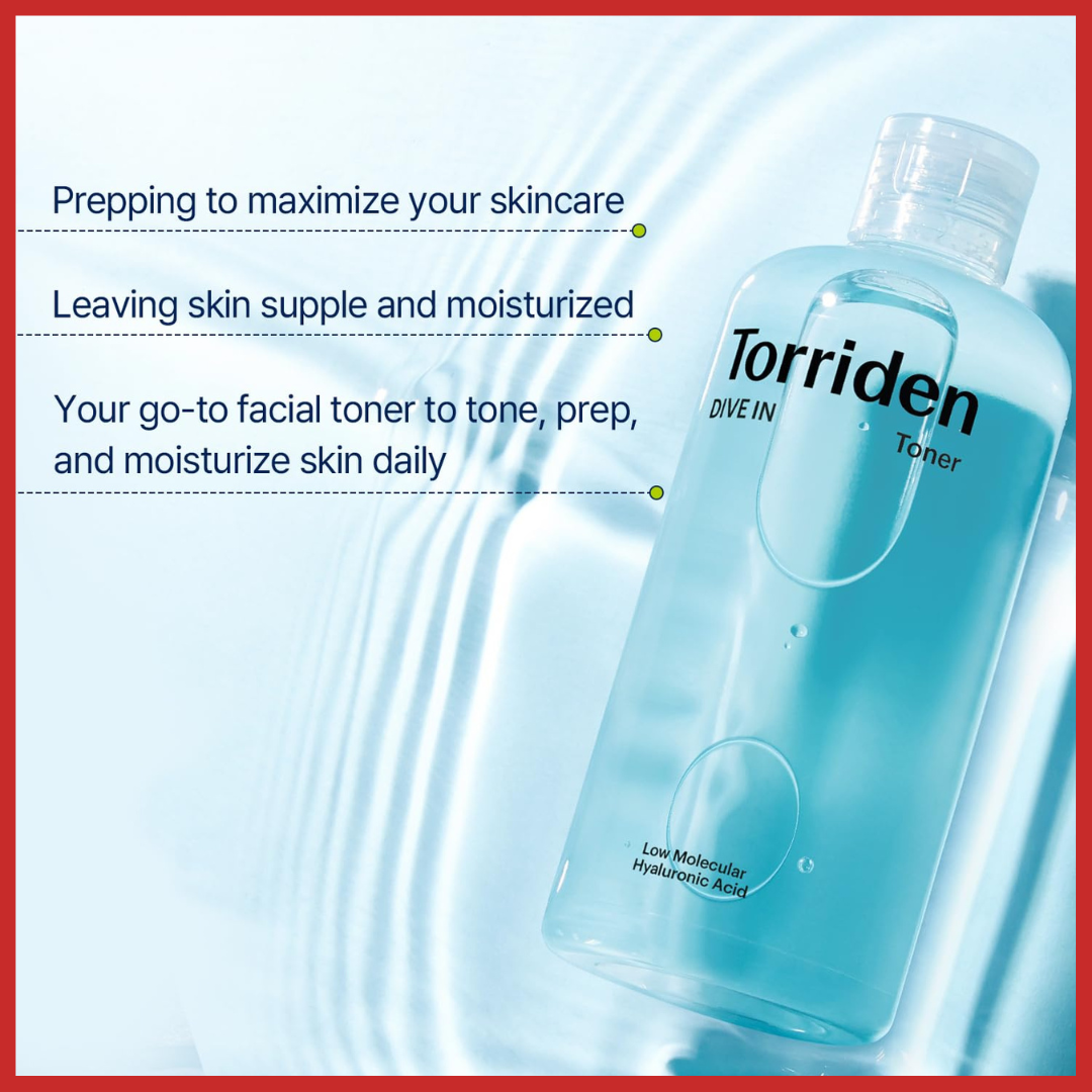 Torriden DIVE-IN Low Molecular Hyaluronic Acid Toner 300ml