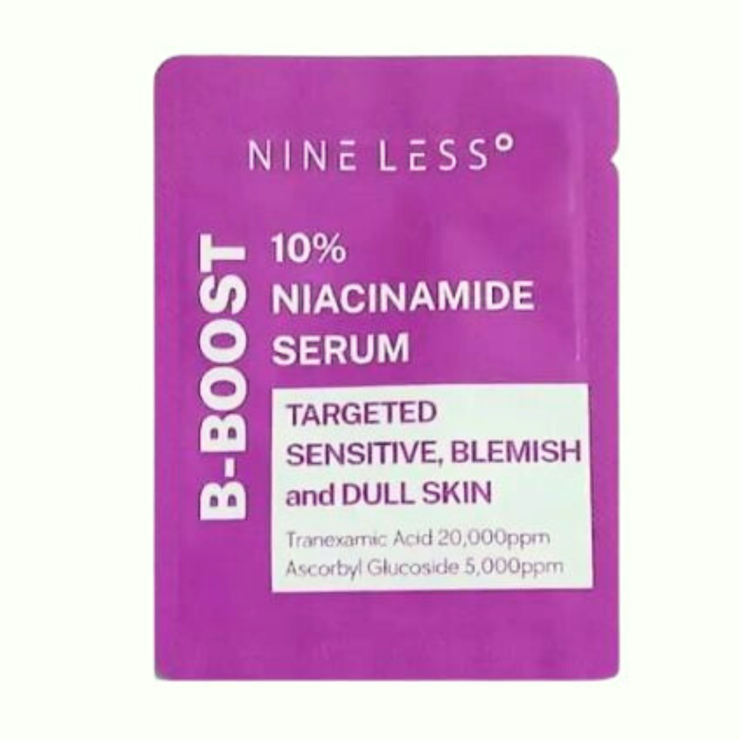 🎁 NINELESS B-Boost 10% Niacinamide Serum 2ml (100% off)