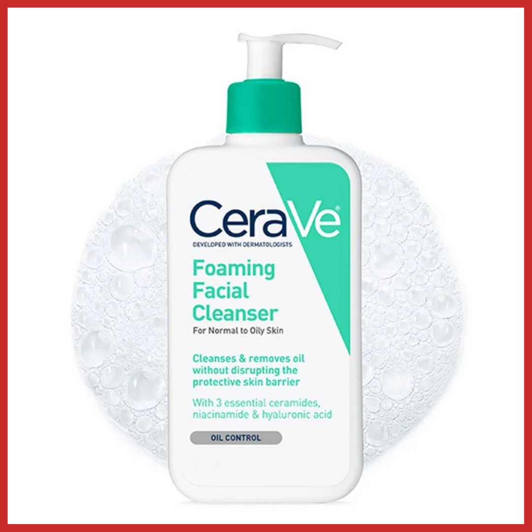 CERAVE Foaming Facial Cleanser for Normal to Oily Skin 236ml