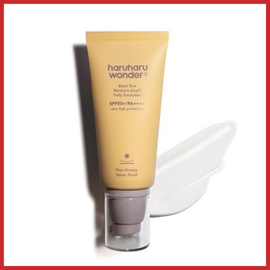 Haruharu WONDER Black Rice Moisture Airyfit Daily Sunscreen Unscented 50ml
