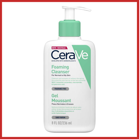CERAVE Foaming Facial Cleanser for Normal to Oily Skin 236ml