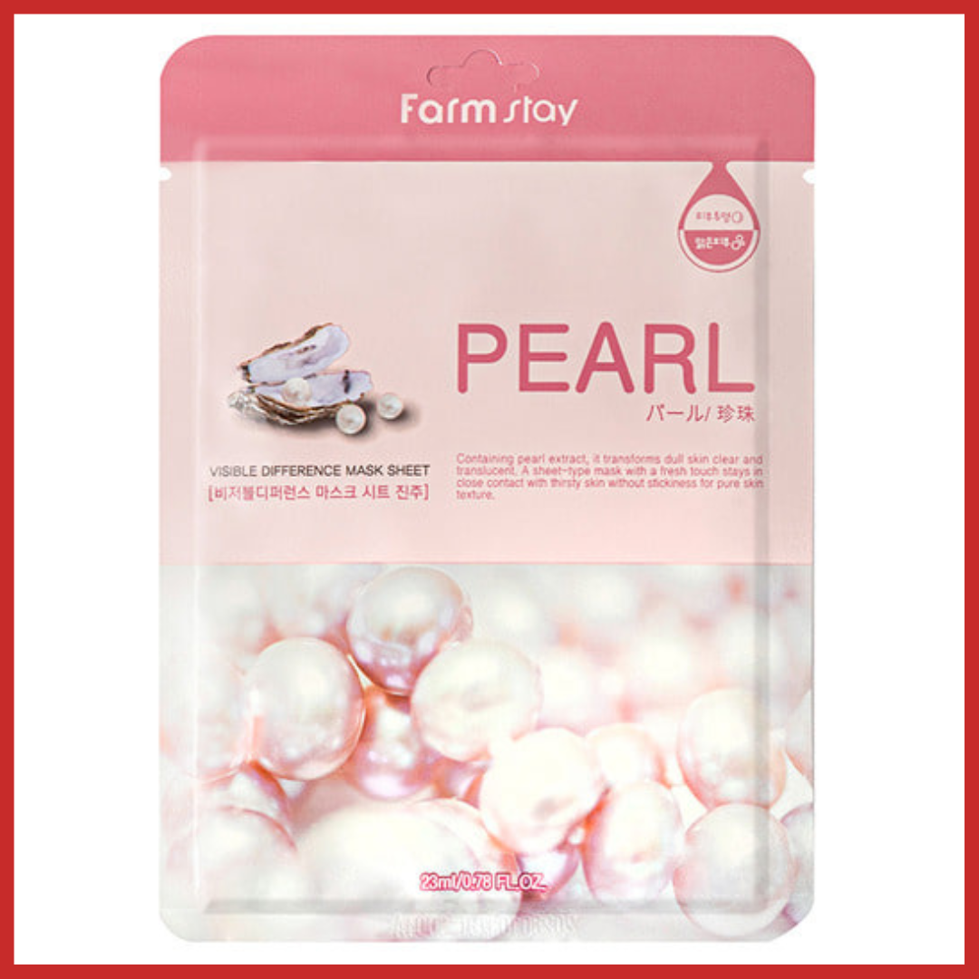Farmstay Visible Difference Pearl Sheet Mask