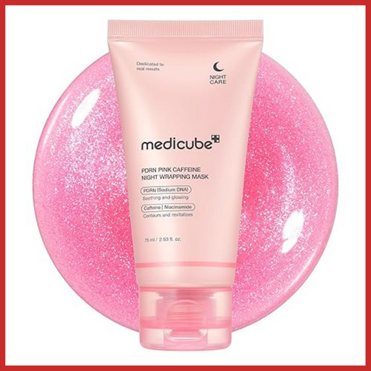 medicube PDRN Caffeine Overnight Wrapping Peel Off Facial Mask 75ml