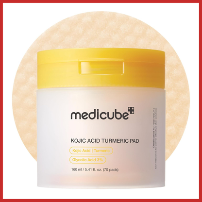 medicube Kojic Acid Turmeric Pad 70pcs