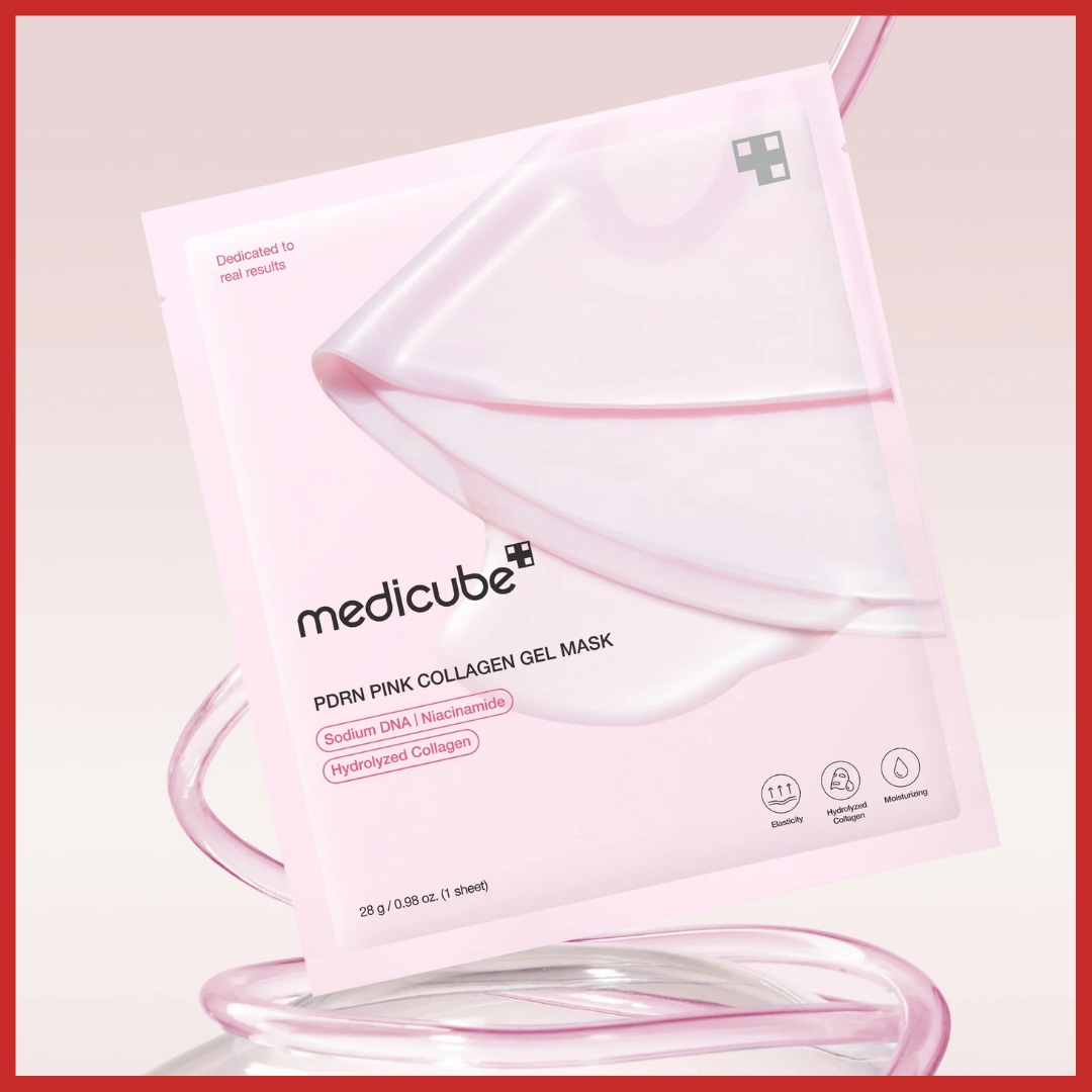 medicube PDRN Pink Collagen Gel Mask 28g 1 Sheet