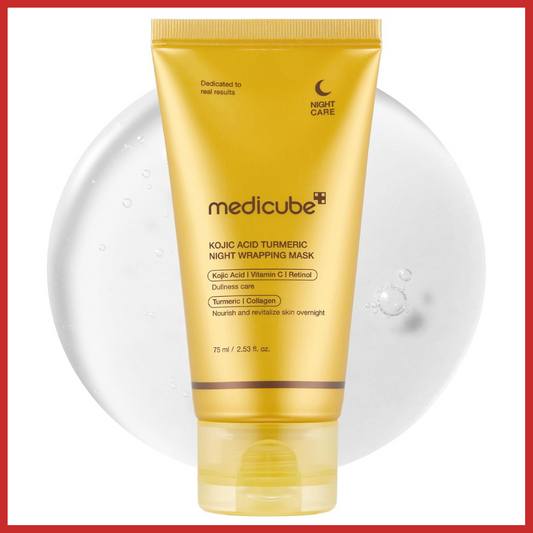 🎁 medicube Kojic Acid Turmeric Night Wrapping Mask 75ml (100% off)