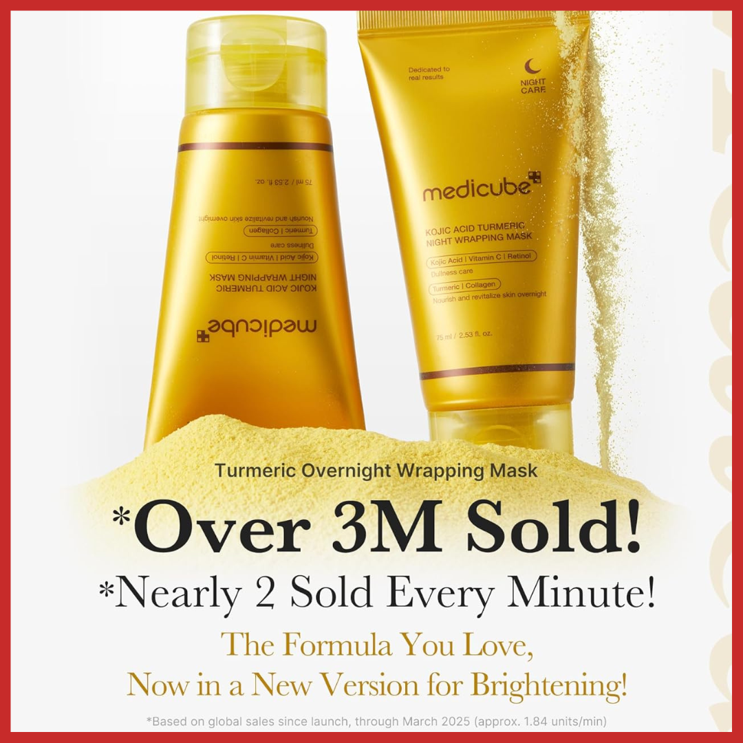 medicube Kojic Acid Turmeric Night Wrapping Mask 75ml