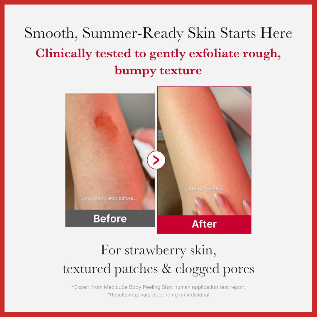 medicube Red Body Peeling Shot 110g