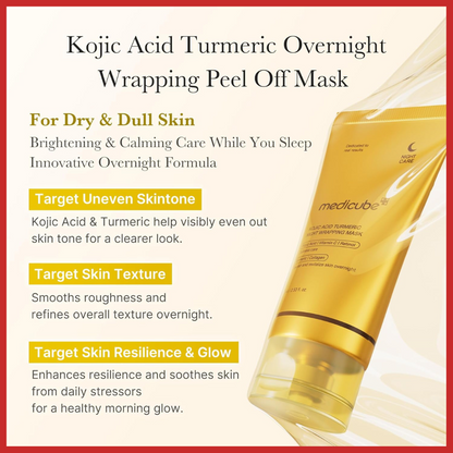 medicube Kojic Acid Turmeric Night Wrapping Mask 75ml