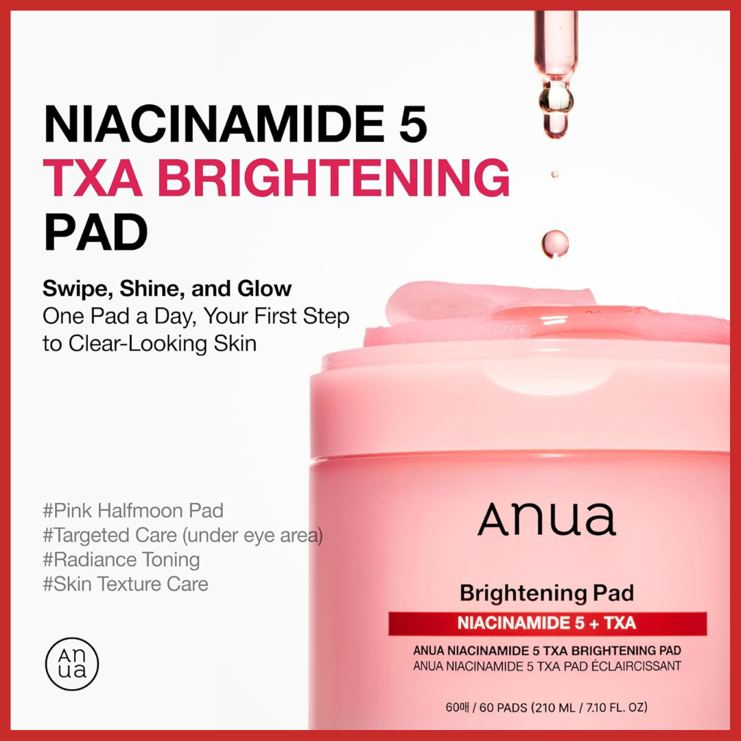 ANUA Niacinamide 5 TXA Brightening Pad 60 Pads