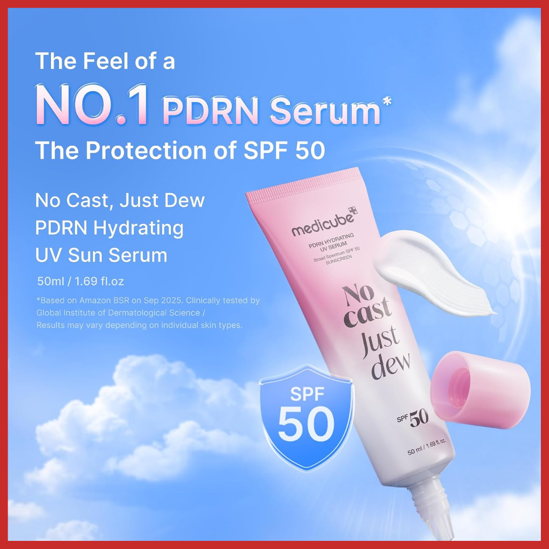 medicube PDRN Hydrating UV Sun Serum 50ml