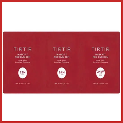 TIRTIR Mask Fit Red Cushion 3 Shade Trial Kit