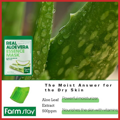 Farmstay Real Aloe Essence Mask
