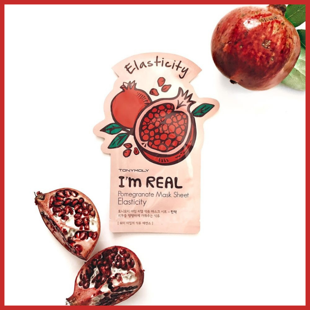 Tonymoly I`m REALPomegranate Mask Sheet – Elasticity