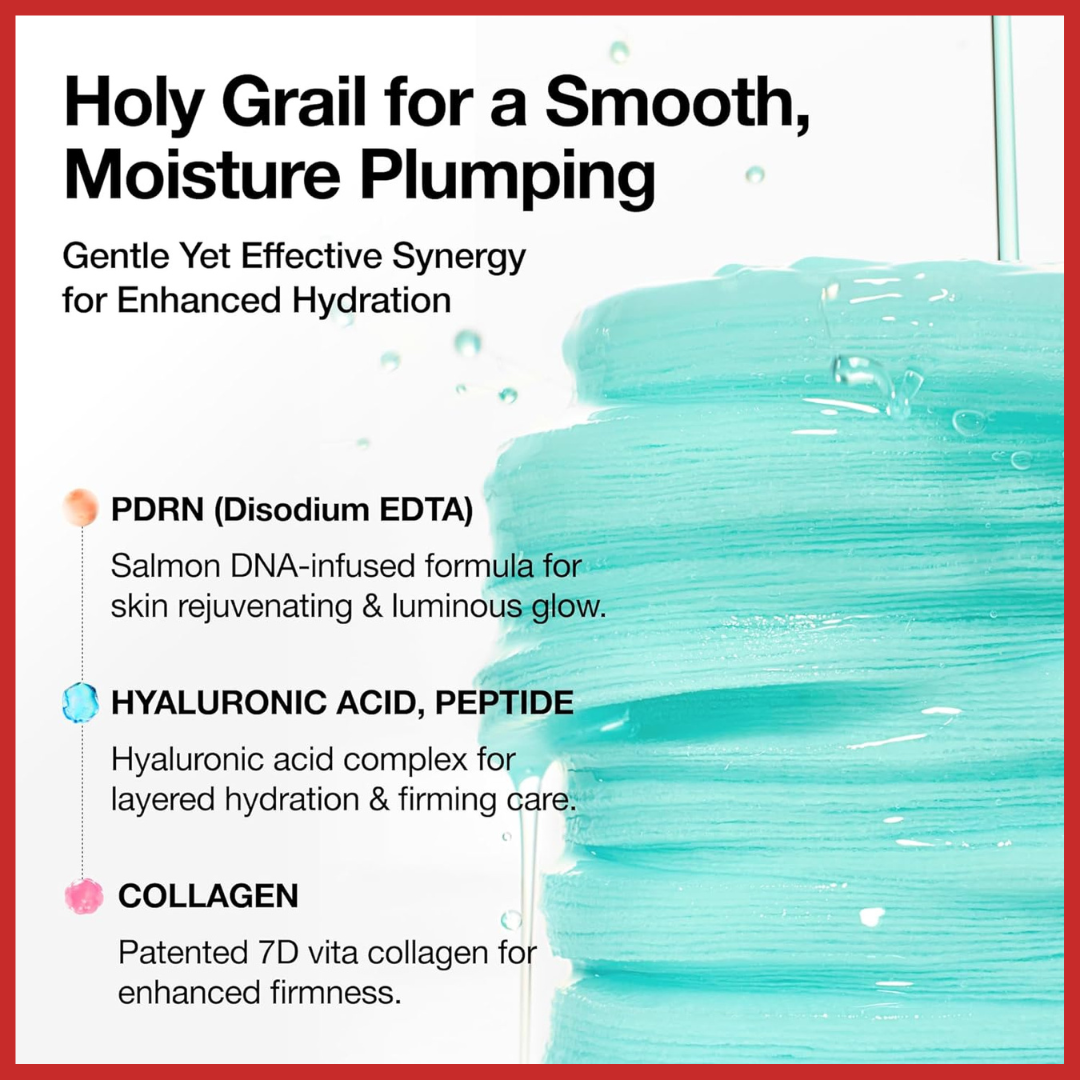 ANUA PDRN 100 Hyaluronic Acid Glow Pad 60 Pads