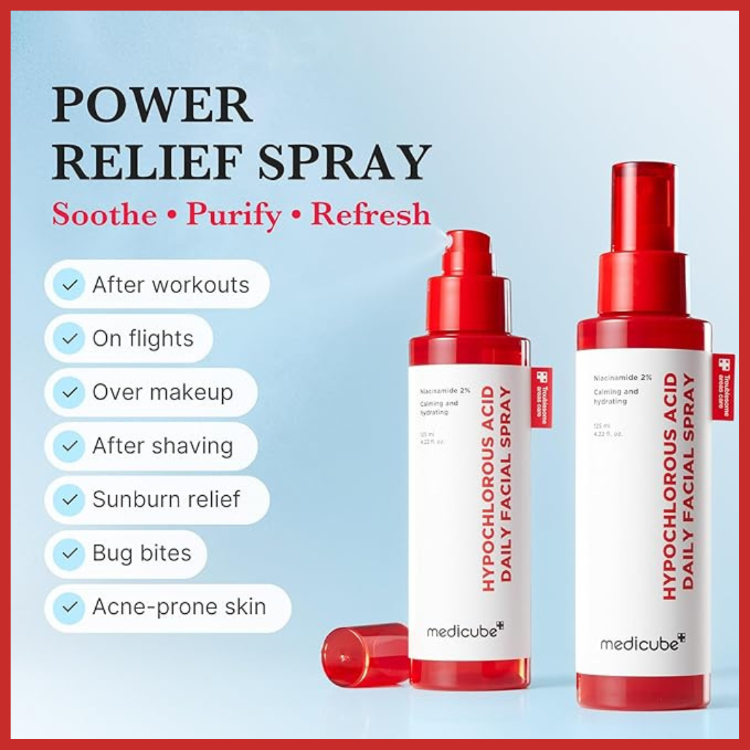 medicube Hypochlorous Acid Daily Facial Spray 125ml