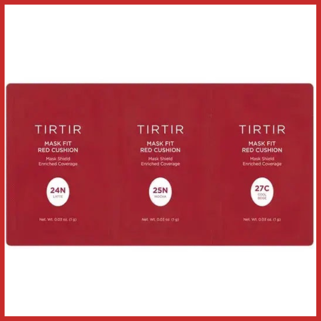 TIRTIR Mask Fit Red Cushion 3 Shade Trial Kit