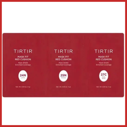 TIRTIR Mask Fit Red Cushion 3 Shade Trial Kit