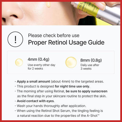 The Vita-A Retinol Shot Tightening Serum 30ml