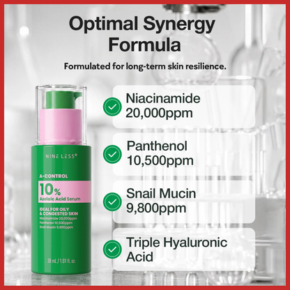 NINELESS A-Control 10% Azelaic Acid Serum 30ml