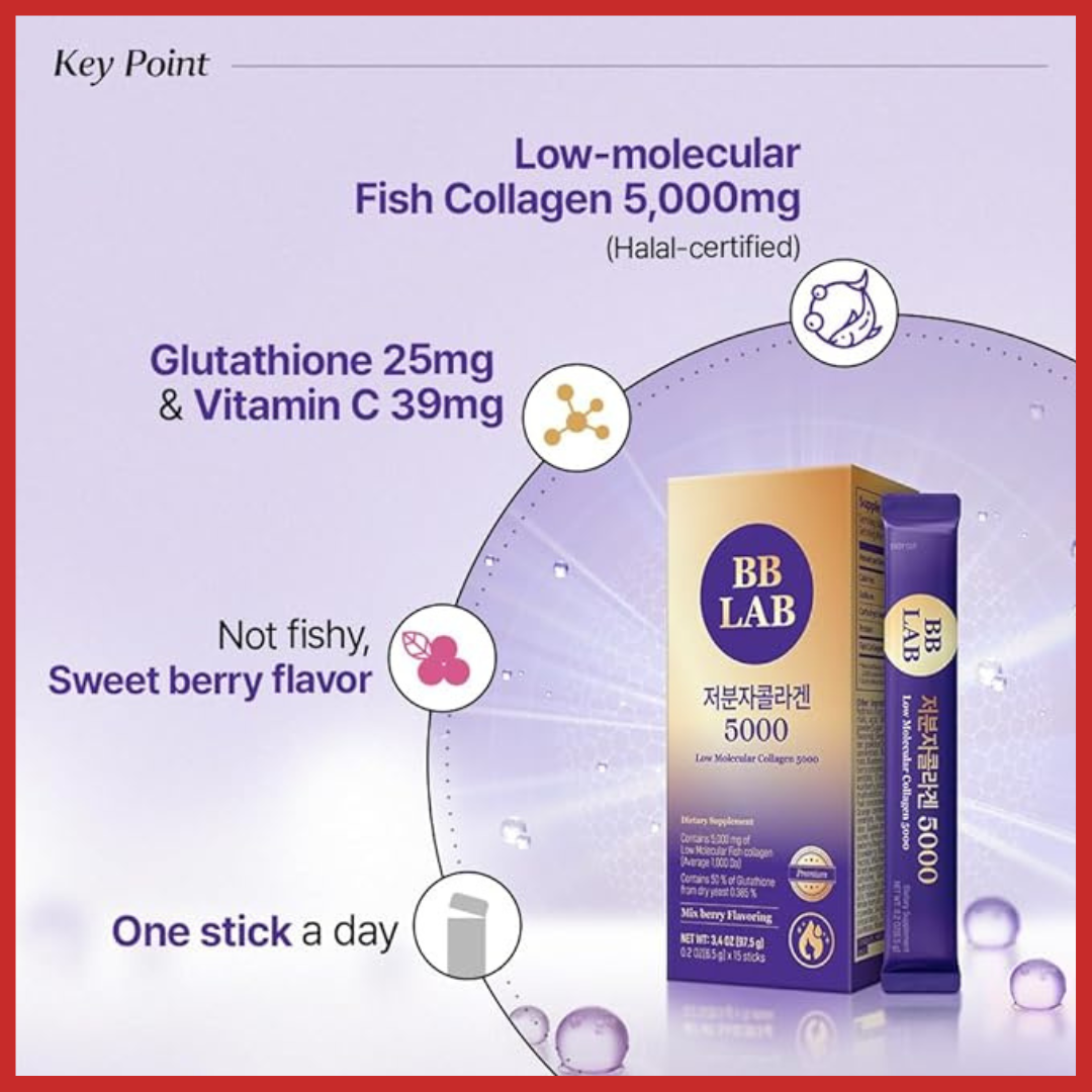 BB LAB Low Molecular Collagen 5000 6.5g x 15 sticks